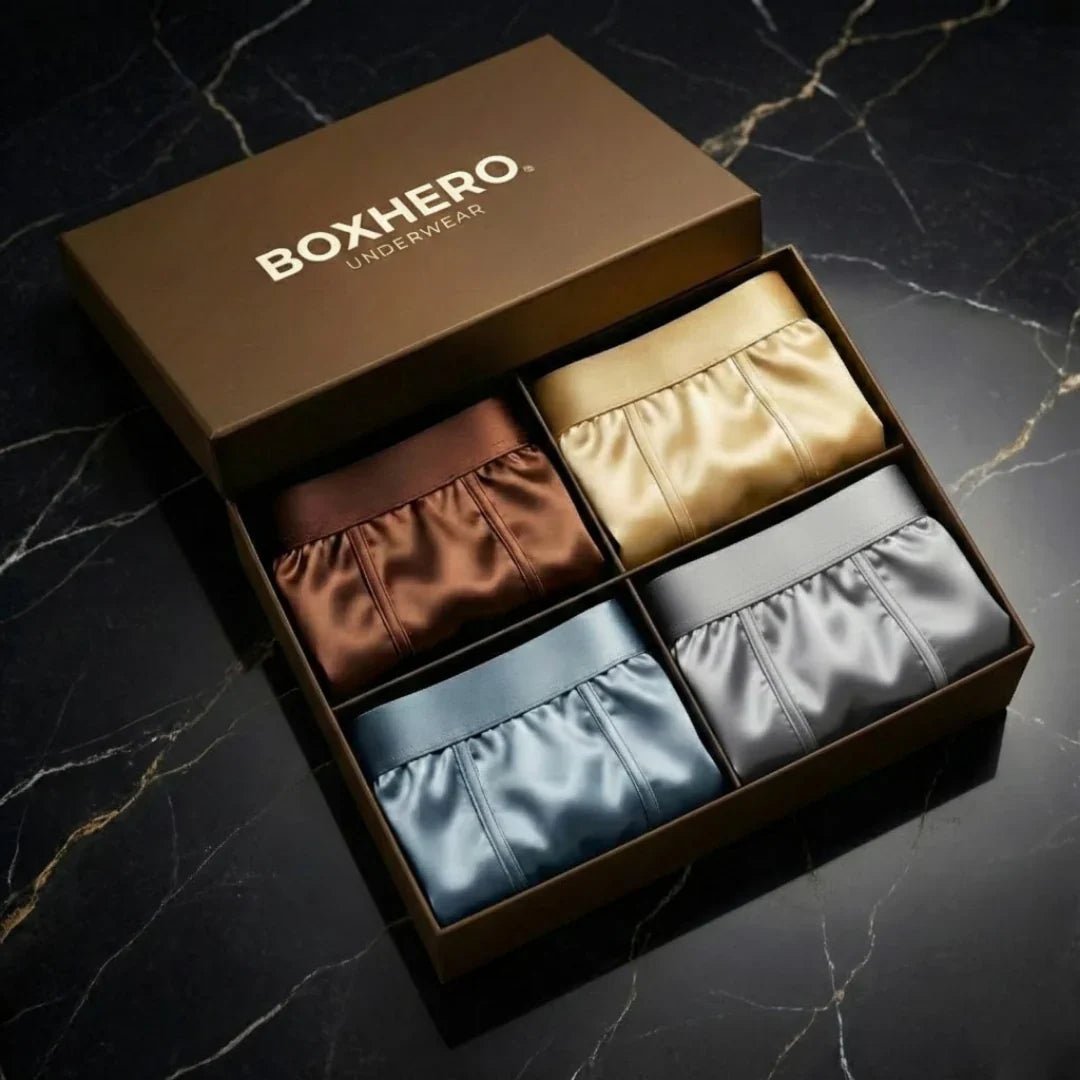 Boxhero Premium Silk Boxer Shorts